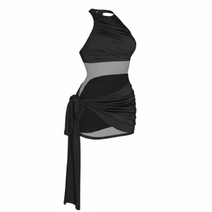 تونیک دامن گره‌ای کد 9852