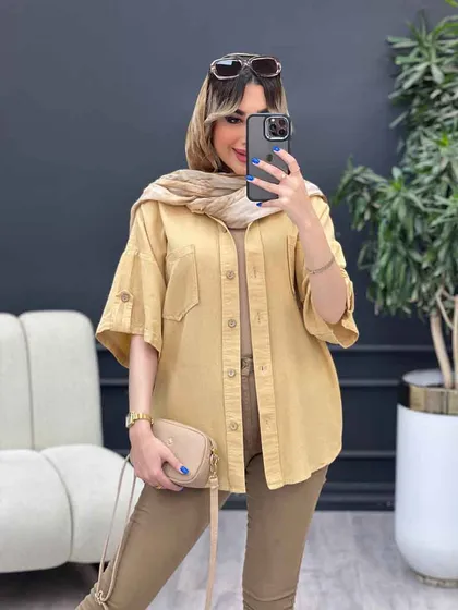 مانتو دو جیب ژینا