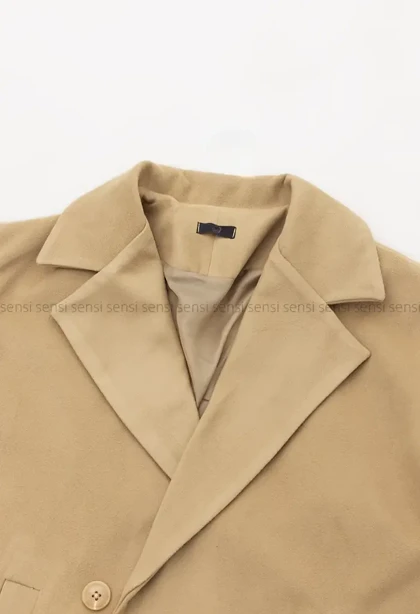 پالتو فوتر جیر آستر دار کد1004955