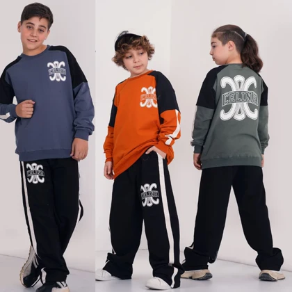 بلوز شلوار سایز بزرگ مدل سیلین