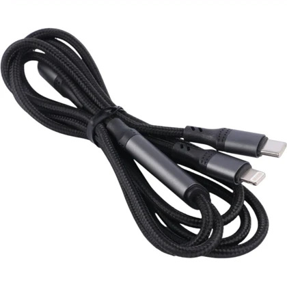 کابل شارژ چندکاره ارلدام EC-IC04 توان 60 وات 1.2 متر