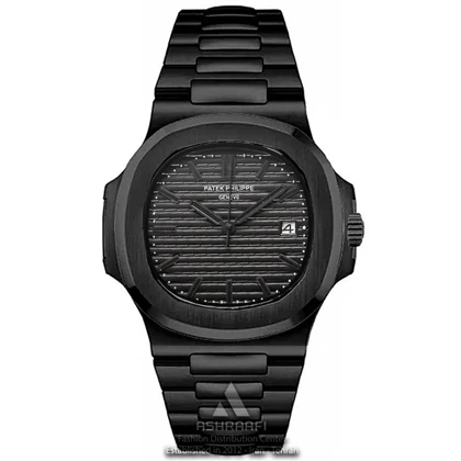 ساعت پتک فیلیپ مشکی Patek Philippe Nautilus Black2