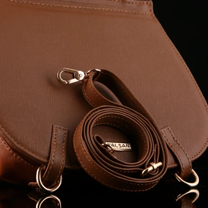 ست کیف و کفش زنانه چرم یلسان مدل مارال کد 901-ANA-HRM