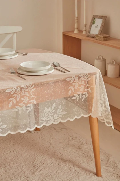 رومیزی Karaca Home مدل Hessa پلی‌استر - بژ