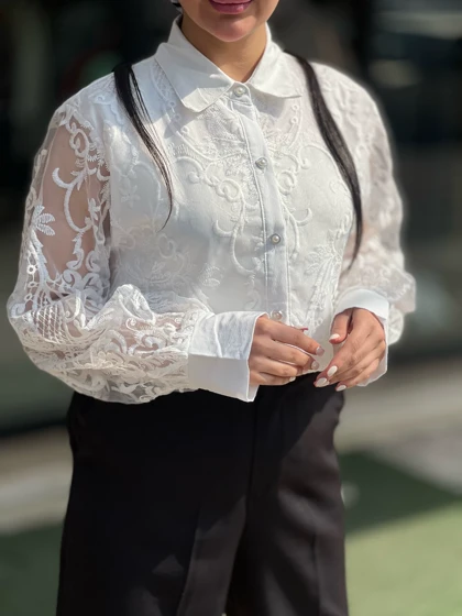 شومیز گلدوزی شده کد 829