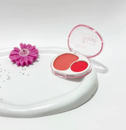 🌸✨ رژگونه دو رنگ پودری میس لارا