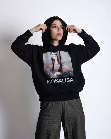 هودی زنانه Mona Liza هودی تو کرکی دندی