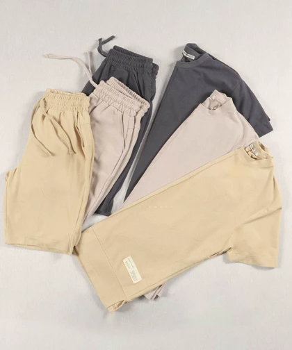 ست مردانه تیشرت و شلوارک 1286