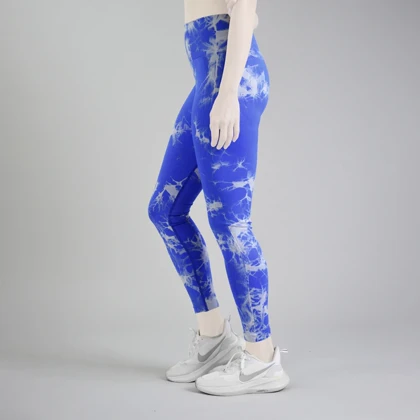 لگ سیملس ورزشی زنانه مدل 4B0118 آبی