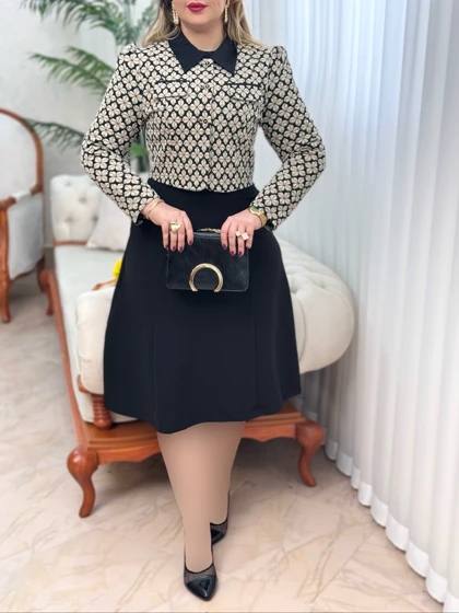 پیراهن مزونی مهسان 2974