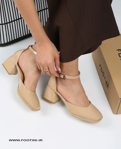 کفش عروسکی پاشنه 7 سانت کد NI 114