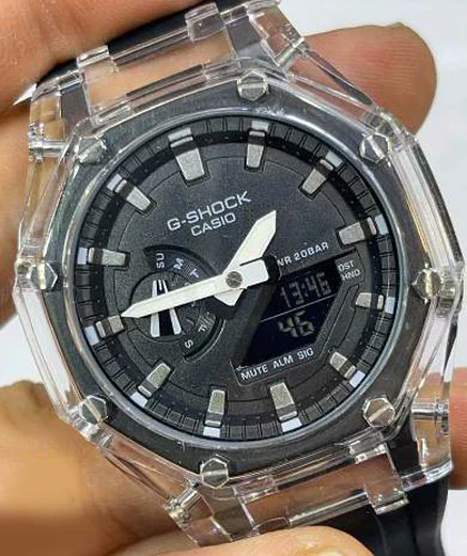 ساعت جی شاک مشکی2100