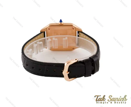 ساعت کارتیر سانتوس دومونت زنانه رزگلد Cartier-3664-L