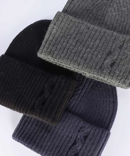 کلاه بافتنی زمستانه ساده 2059