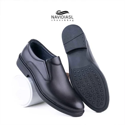 کفش مردانه چرم اداری و روزانه کد 7024011