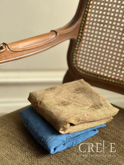 روسری حریرگلدوزی پاپیون