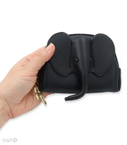کیف پول دخترانه زیپ‌دار Taomicmic تائومیک میک طرح برجسته فیل