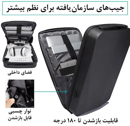 کیف کوله پشتی ضدسرقت اورجینال بنج BANGE 22201