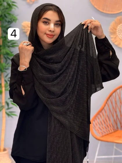 3247-شال مشکی آرامیس