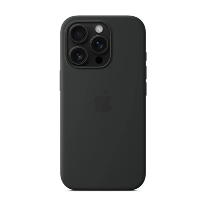 قاب گوشی آیفون 16 Pro مشکی مدل سیلیکونی