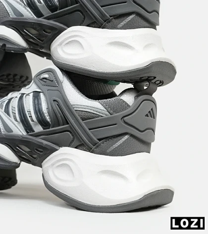 کفش کتانی مردانه و زنانه سفید طوسی ADIDAS performance x9000l4