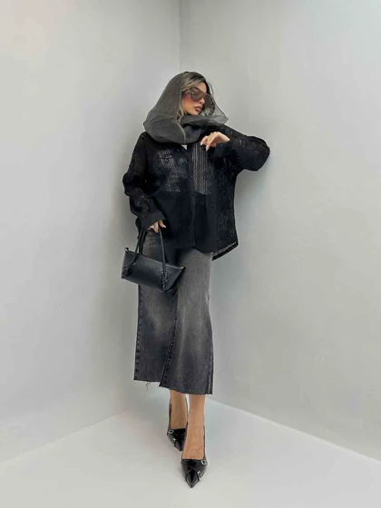 شومیز کنفی گل دوزی
