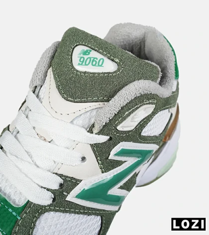 کفش کتانی زنانه سفید سبز NEW BALANCE 9060 مدل 7563