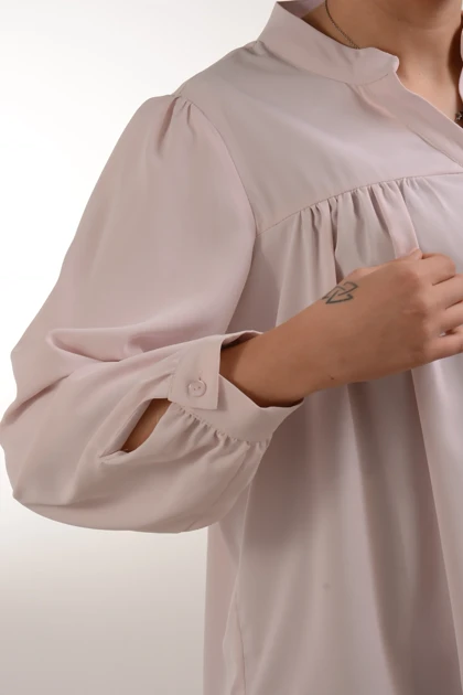 شومیز ژاکلین سینه چین ابرا