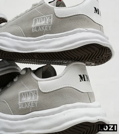 کفش کتانی مردانه طوسی ADIDAS BLAKEY LOW SNEAKER