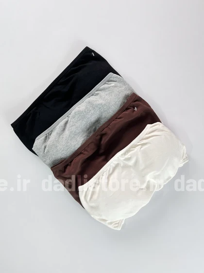 نیم‌تنه کاپ‌دار باندی پشت بند مینیمال