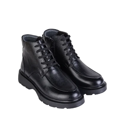 نیم بوت چرم بندی زنانه 402 ec