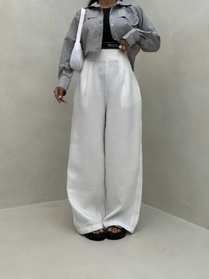 شلوار بگ ساده