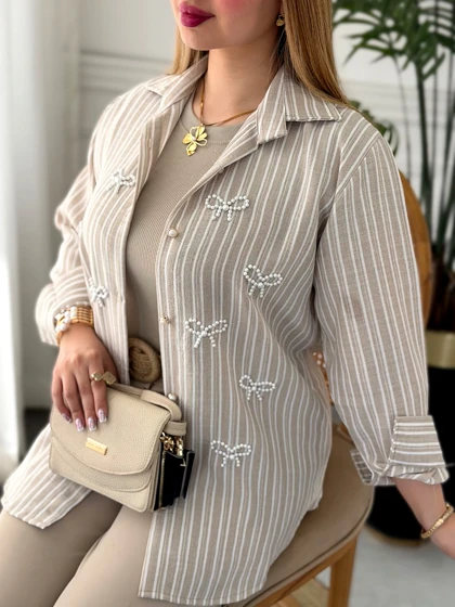 شومیز مروارید 0372