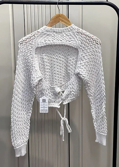 کراپ بافت پشت‌باز