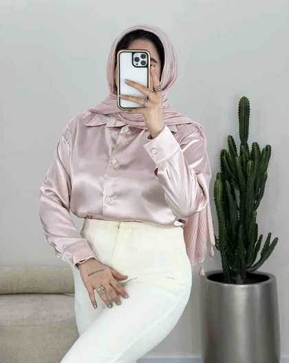 شومیز ساتن (73) کد3179