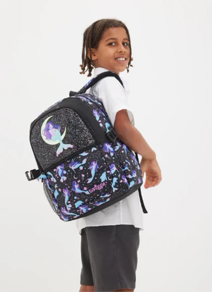 کوله پشتی مدرسه پری دریایی کهکشانی برند اسمیگل اورجینال وارداتی