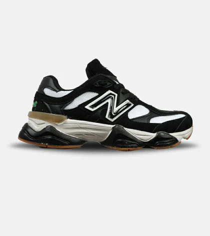 کفش کتانی مردانه و زنانه مشکی سفید NEW BALANCE 9060