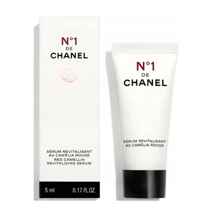 سرم احیاکننده و ضدپیری شنل CHANEL مدل N°1 Red Camellia حاوی عصاره کامل گل کاملیا قرمز حجم 5 میلی‌لیتر