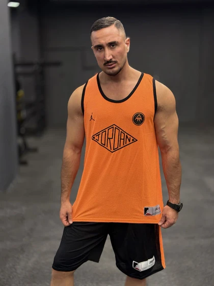 ست بسکتبالی جردن (Jordan Diamond) پارچه فلامنت طرح آجری (8 رنگ)