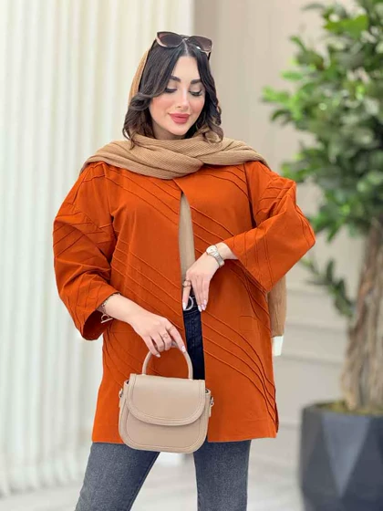 مانتو برش‌دار بغل چاک