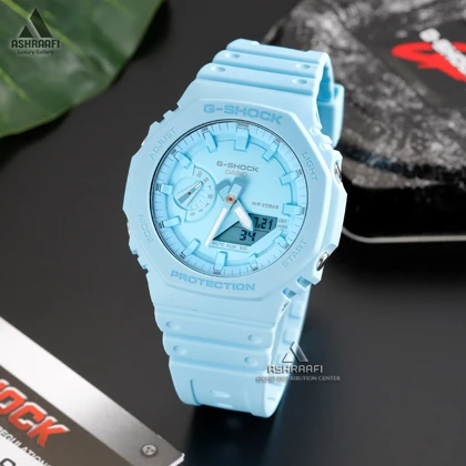 ساعت جی شاک آبی Casio G-Shock GA-2100-2A2
