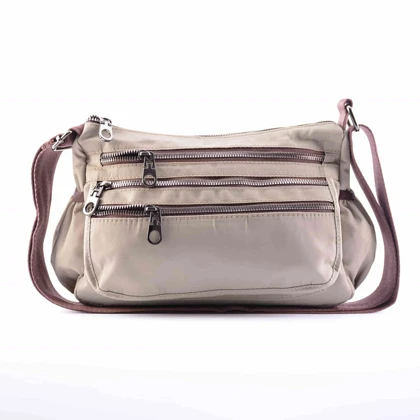 کیف ساتن سه زیپ 0089