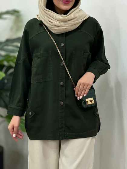 مانتو کتان کاغذی اوران(ایراد دار)