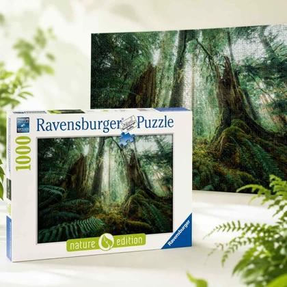 پازل 1000 تکه Ravensburger راونزبرگر طرح In the Forest سری Nature