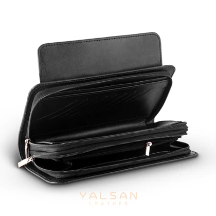 کیف دستی مردانه چرم یلسان مدل آریا کد 017-GS