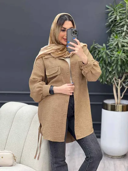 مانتو جیب دوبل ماهک