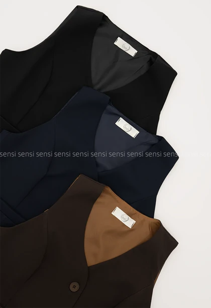 ژیله آستر دار جلو دکمه کد1005340