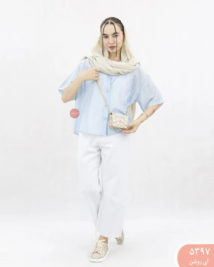 شومیز شیشه ای آوینا 5397