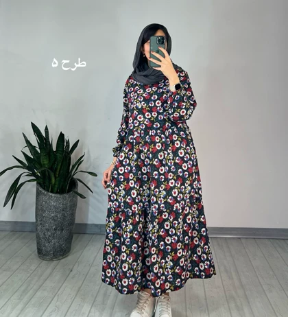 پیراهن لینن نرمینه