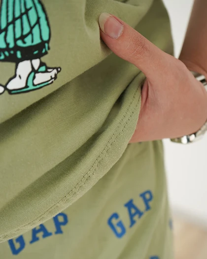 ست کراپ شورتک gap